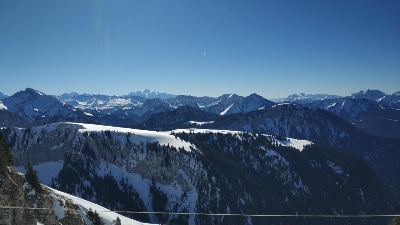 Appartement T2 A Bernex Avec Wifi, Vue Sur Montagne Zewnętrze zdjęcie