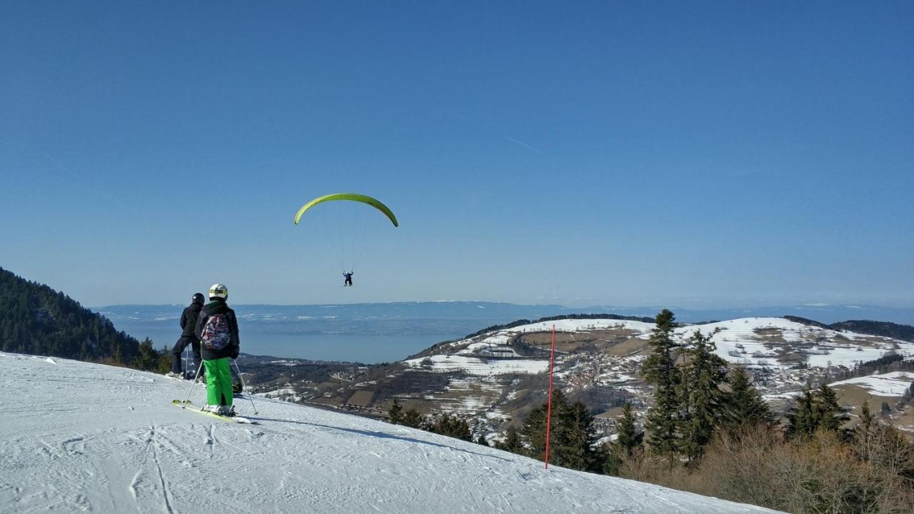 Appartement T2 A Bernex Avec Wifi, Vue Sur Montagne Zewnętrze zdjęcie